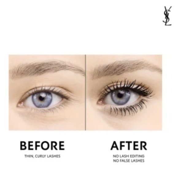 Yves Saint Laurent Lash Clash Extreme Volume Mascara, Deep Black, NEW - Mini 2ml - Picture 8 of 14